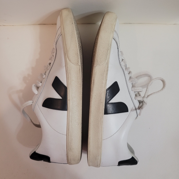 VEJA Esplar rubber-trimmed leather sneakers Size 38/7 - Picture 3 of 14